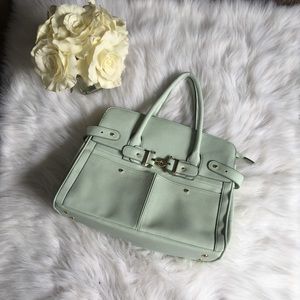 Mint Green Satchel Purse